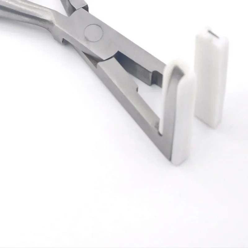 

Deck Shape Stainless Steel Hair Extension Pliers Multi-Functi Hair Extension Tools Pliers for Tape Extensions