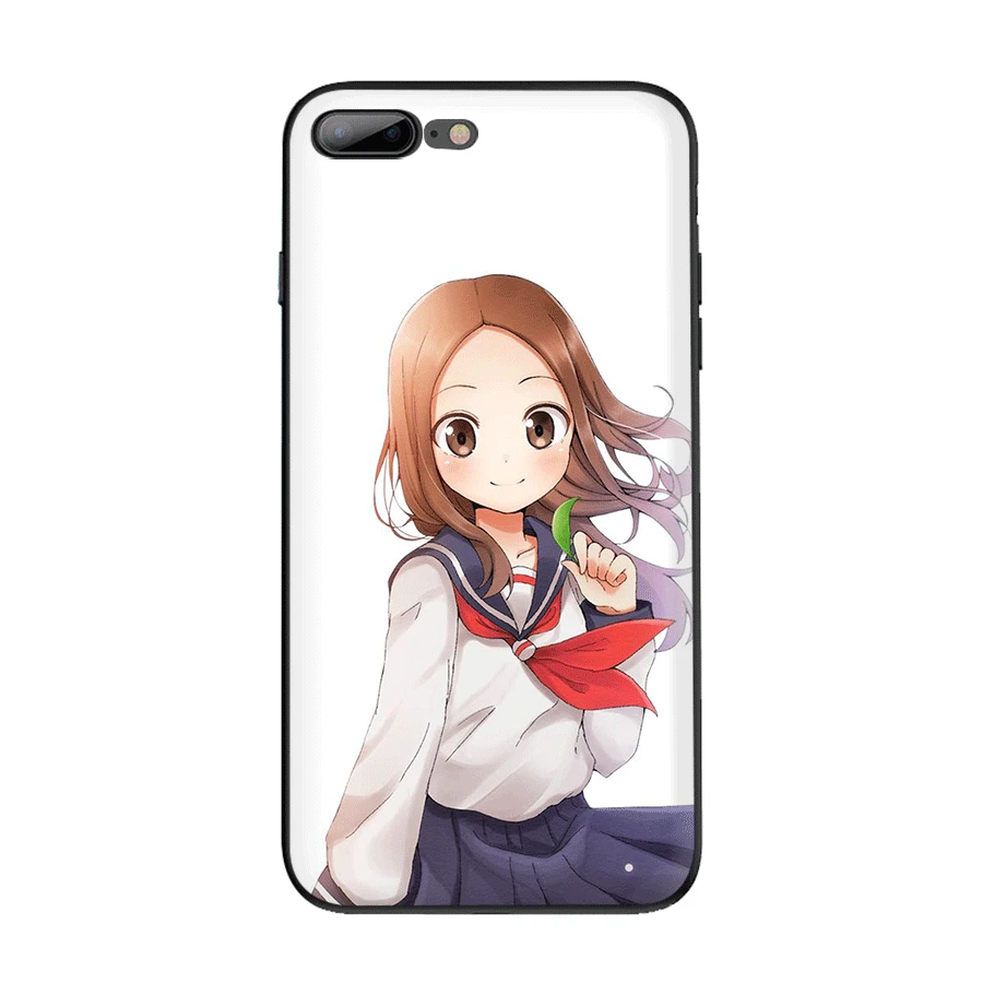 B4 Чехол для мобильного телефона tpu для iPhone 11 Pro XR X XS Max iPhone 7 8 6 6s Plus 5 5S SE чехол Karakai Jozu no Takagi-san - Цвет: B4