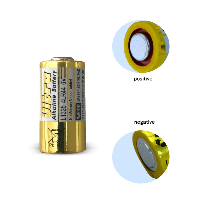 

18PCS 6V 4LR44 250mAh 4AG13 4A76 L1325 Primary Dry Batteries Alkaline Battery For Remote Control Toy Dog Training Shock Collars