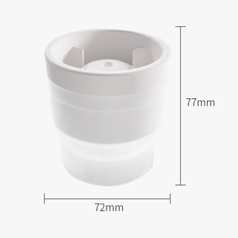 

6cm Creative Silicone Round Hockey Whiskey Ice Cube Ball Maker Mold Sphere Mold Party Bar Tray Kitchen Gadgets