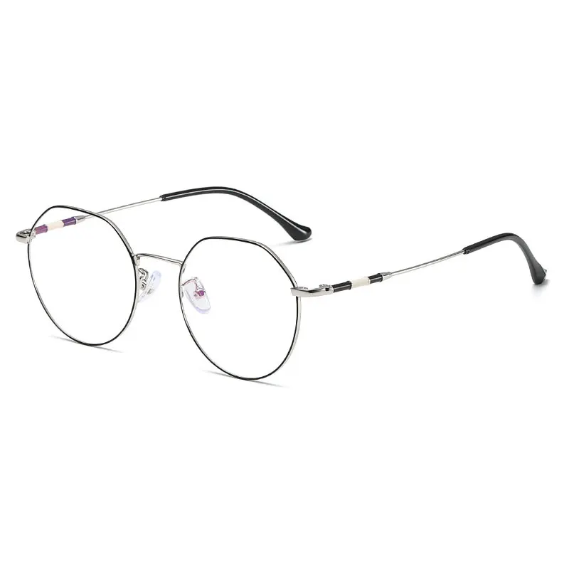 

Glasses For Man and Woman Full Rim Irregular Shape Frame Eyewears Retro Metal Fashional Frame Myopia and Optical Spectacles