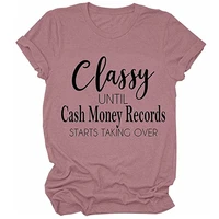 womens classy sarcastic shirt funny short sleeve t shirts with sayings novelty graphic tee tops
