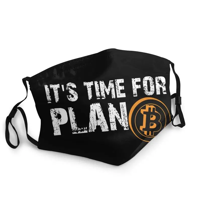 

Пришло время для Plan B Биткоин BTC криптовалюта Регулируемая Маска для лица унисекс взрослой пылезащитный респиратор