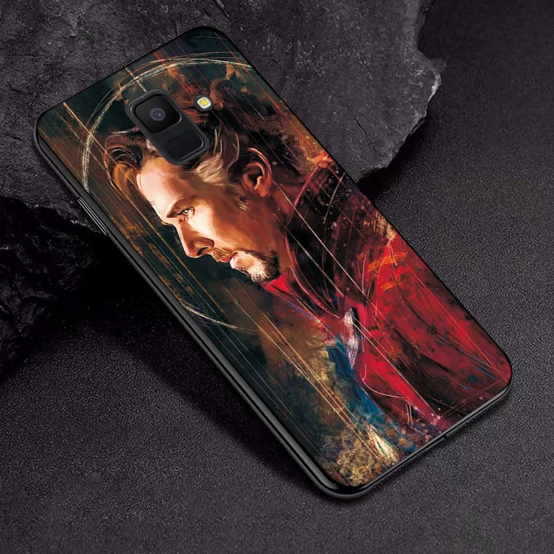 Для samsung Galaxy A6 plus чехол-накладка A8 plus Venom Joker черный чехол ТПУ для samsung A9 A7 A750 Железный человек бампер - Цвет: TPUBLK679