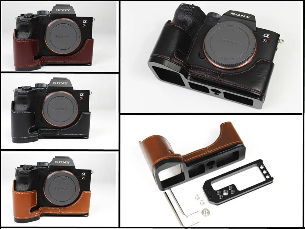 Чехол из натуральной кожи для камеры SONY A7R Mark IV/A7R4 | Электроника