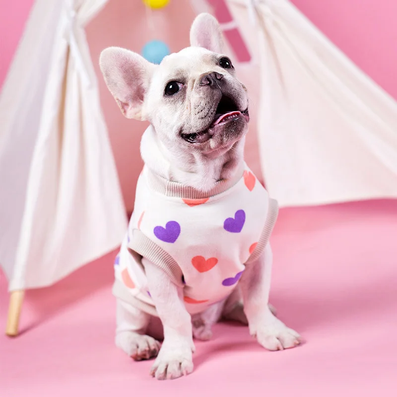 Мягкая одежда для собак зимняя теплая домашних животных хлопковая рубашка