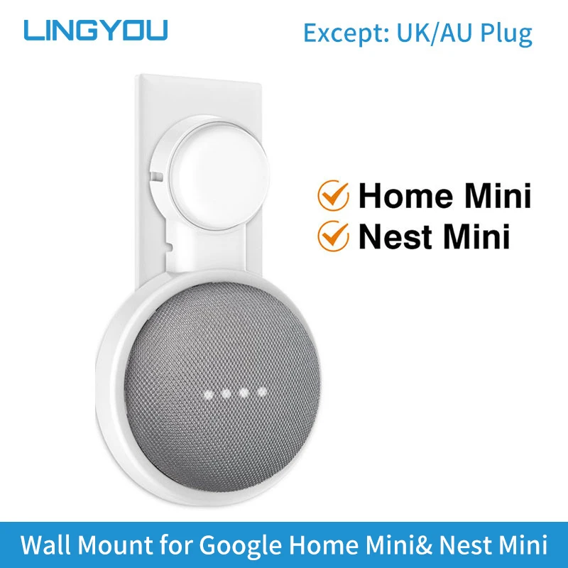 Настенный держатель LINGYOU для Google Home Mini Nest мини голосовой помощник кронштейн
