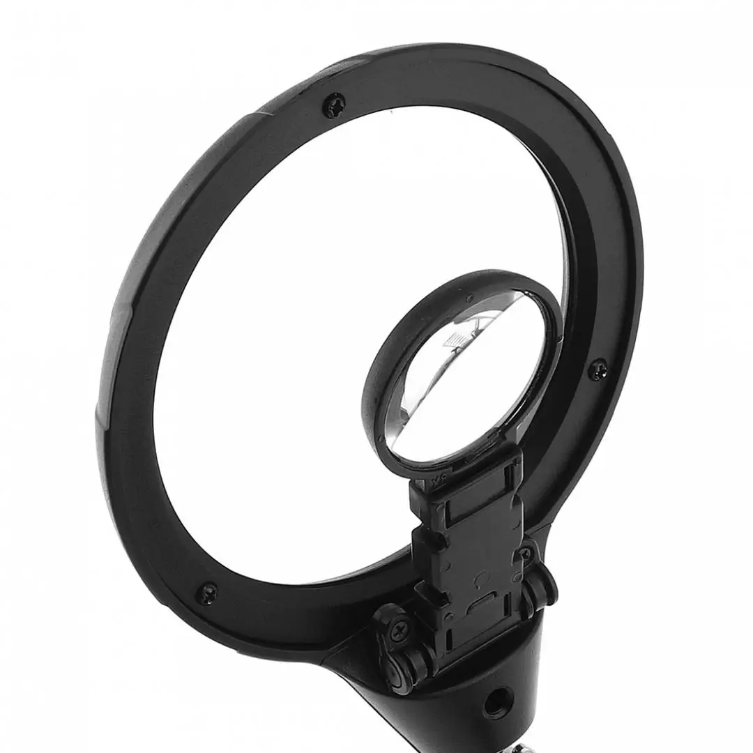 10X Desk-top Multifunctional Adjustable Rechargeable Welding Magnifier with 2 Exchangeable Lens and 5 LED Auxiliary Clip | Инструменты