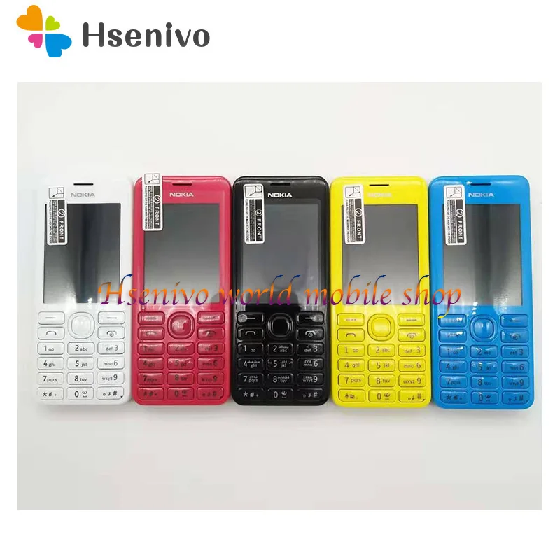 2060 Dual Sim Nokia 2060 206 2G GSM 1.3MP 1100mAh разблокированный дешевый Восстановленный мобильный телефон Восстановленный