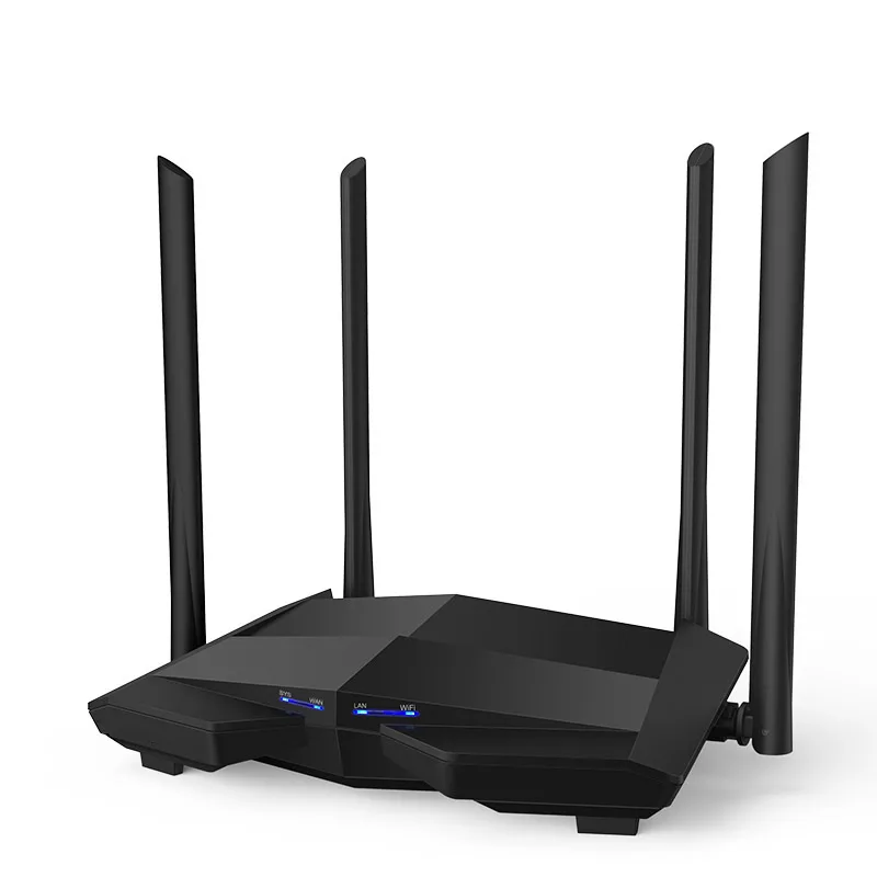 Tenda AC10 Gigabit Беспроводной Wi Fi роутер двухдиапазонный 2 4G/5G маршрутизатор 1200 Мбит/сек