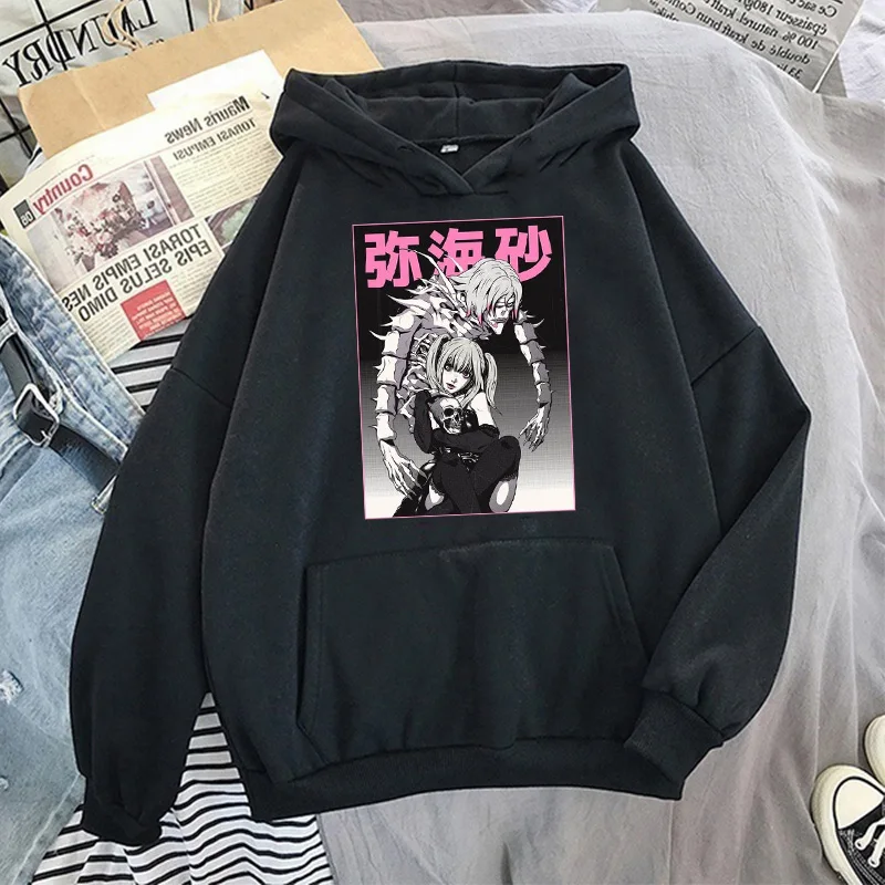 Зимние Death Note Ryuk Apple толстовки унисекс студенческие основные Повседневная