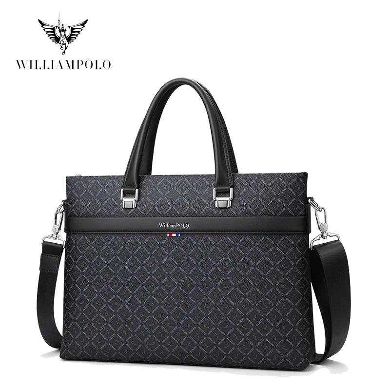 Men's Bag Fashion 2020 Laptop Bag 13'' Removable Strap Bag For Documents Men's Briefcase Handbags For Male FS203060