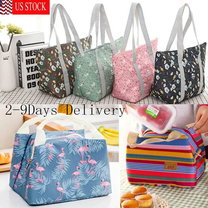 Портативная теплоизоляционная сумка из ткани Оксфорд дорожная для пикника ланча