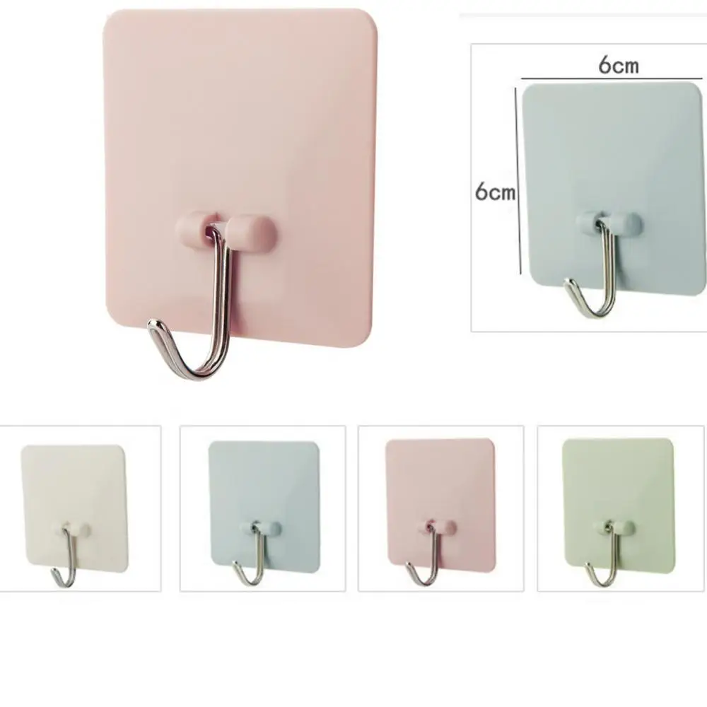 

Boreal Europe Style Self Adhesive Bathroom Kitchen Hangers Wall-Mount Hooks
