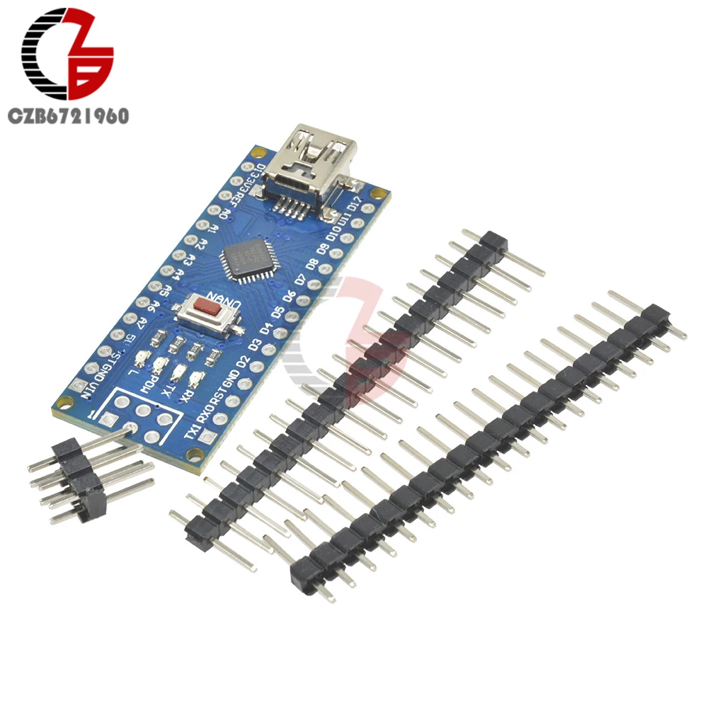 Mini USB CH340 CH340G Nano V3.0 ATmega328 16M 5V плата микроконтроллера ATmega328P модуль драйвера DIY Kit для