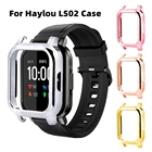 Для Haylou LS02 чехол жесткий пластиковый защитный чехол рамка Бампер протектор для Xiaomi Haylou LS02 Смарт часы ремешок браслет