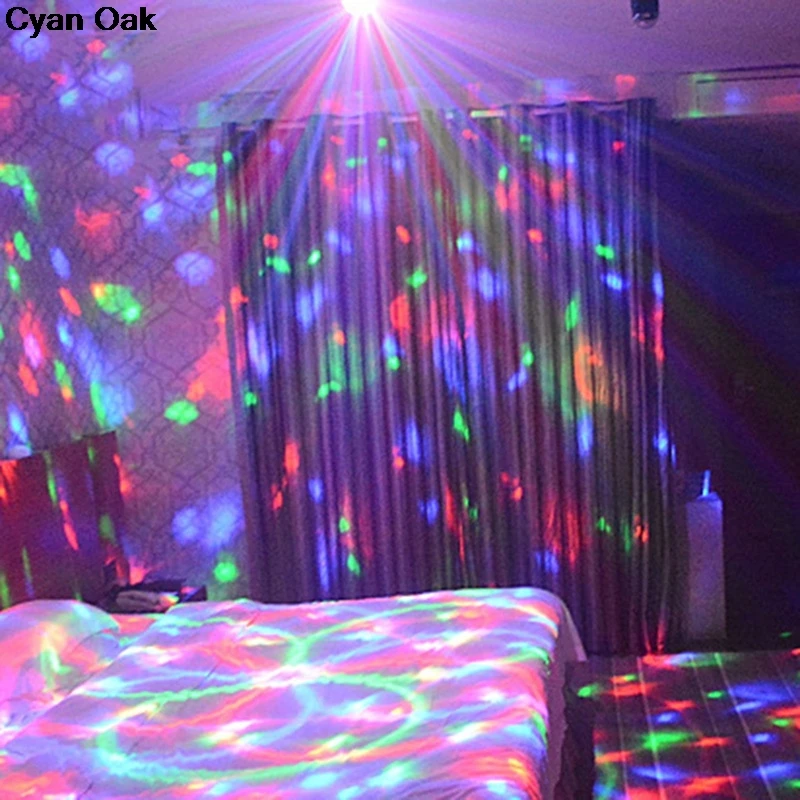 

2021 Hot LED Galaxy Starry Night Light Projector Ocean Sky Star Party Speaker Dance Lamp