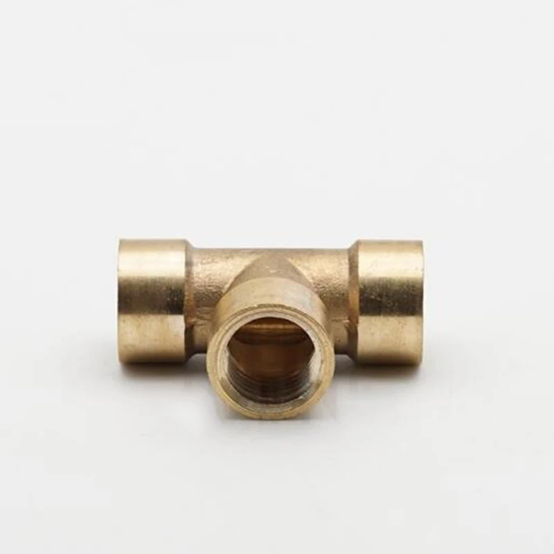 1 шт. латунь равный тройник 3 4 способ соединитель медь быстрый провода аквариум