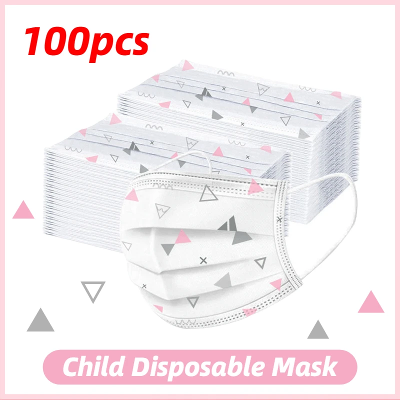 10/100 шт. одноразовые маски для лица с рисунком|Маски и антисептики| |