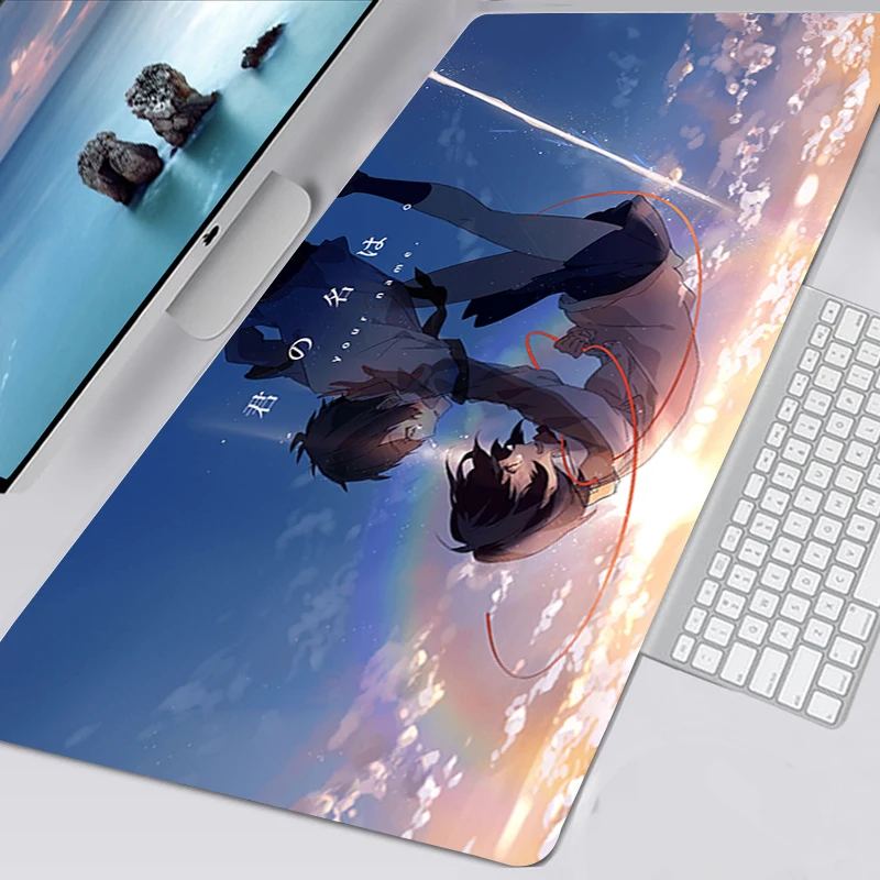 

Mouse Pad Gamer New Custom Home Computer Mouse Mat MousePads Desk Mats Cute Kawaii Your Name Gamer Soft Anti-slip Table Mat