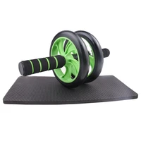 4 in 1 hot sale fitness exercise training hand grip push up bar and keen pad ab wheel roller set