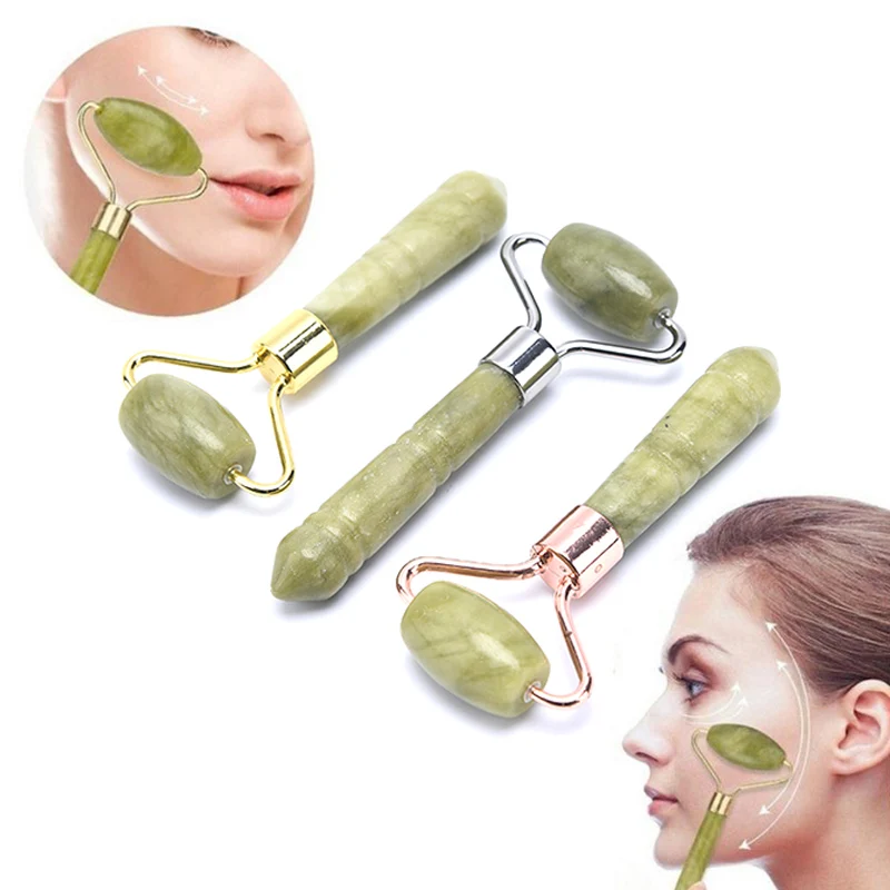

1 Pcs Natural Jade Facial Massager Roller Face Eye Relaxation Lifting Tool Beauty Skin Care