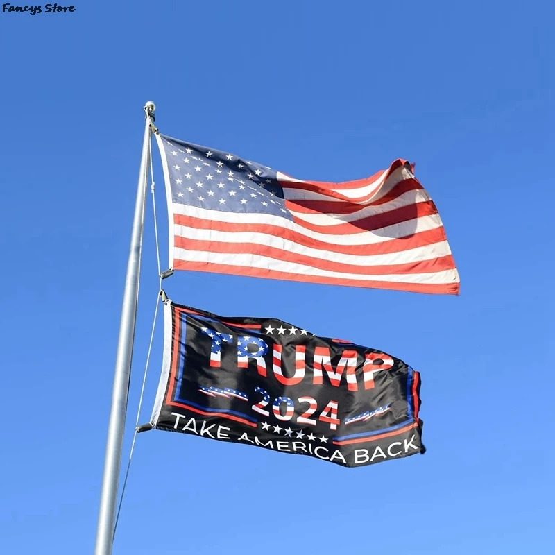 

90x150 см, 2024 дюйма, открывающийся баннер, двор, плагин, настенный подвесной домик, американский флаг, украшения, наружное украшение, значок, дек...