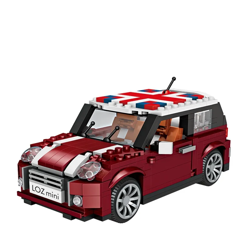 400 + шт строительные блоки игрушки здание с Legoingly Technic серии мини купер автомобиль и автобус наборы модели