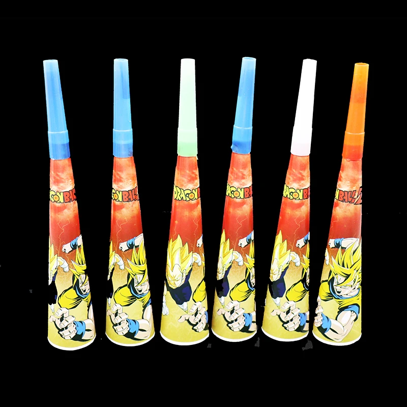 6 шт./лот Dragon шары тема вечерние трубы Дракон украшения рога baby shower поставки | Дом и