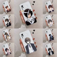 bungo stray dogs phone case transparent for vivo nex v z y x 17 15 11 9 6 5 3 1 i s max pro x 20se soft tpu mobile bags