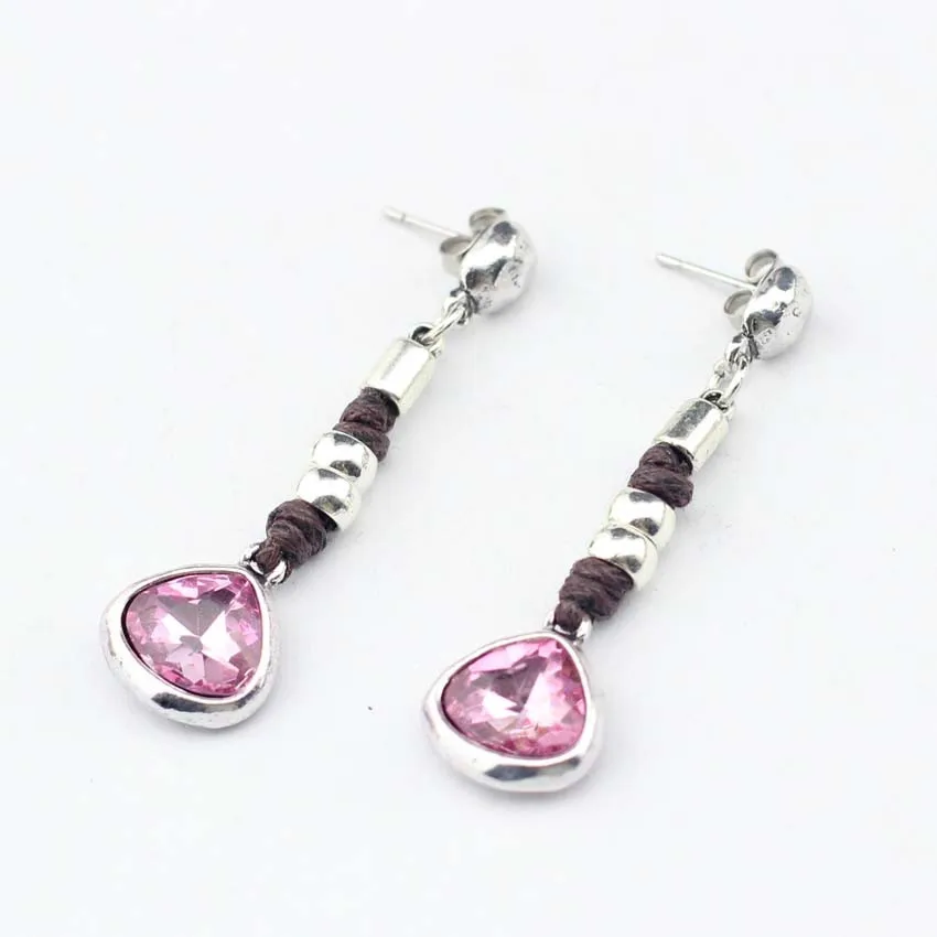 Женские серьги подвески в форме сердца Anslow модные ювелирные изделия стиле ретро