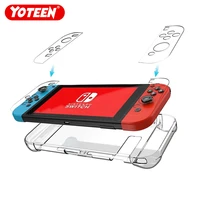 clear back bag protective cover case for nintendo switch ns nx cases cover for nintendo switch ultra thin pc transparent bag