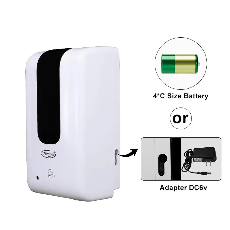 

Automatic Sensor Black 1200ml Automatic Soap Dispenser for Home 2021