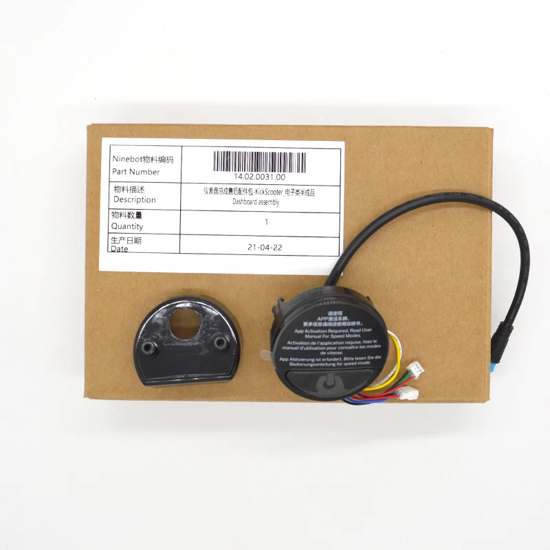 

Original Bluetooth Dashboard For Ninebot ES1 ES2 ES3 ES4 KickScooter Electric Scooter Board Dashboard Spare Scooter Part