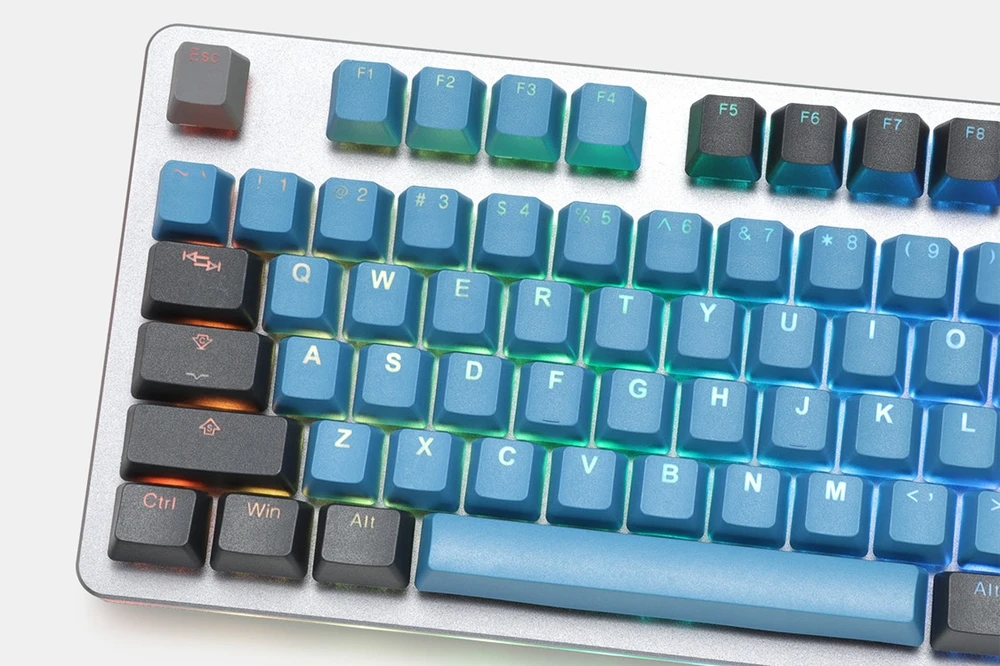 Taihao pbt двойные колпачки для клавиш самостоятельной сборки игровая механическая