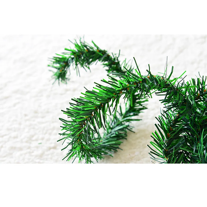 Рождественская гирлянда из сосны 5 м декоративная зеленая Искусственная елка