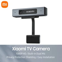 xiaomi mi tv camera 1080p hd webcam microphone triple installation protection tv desktop cam for smart video teaching meeting