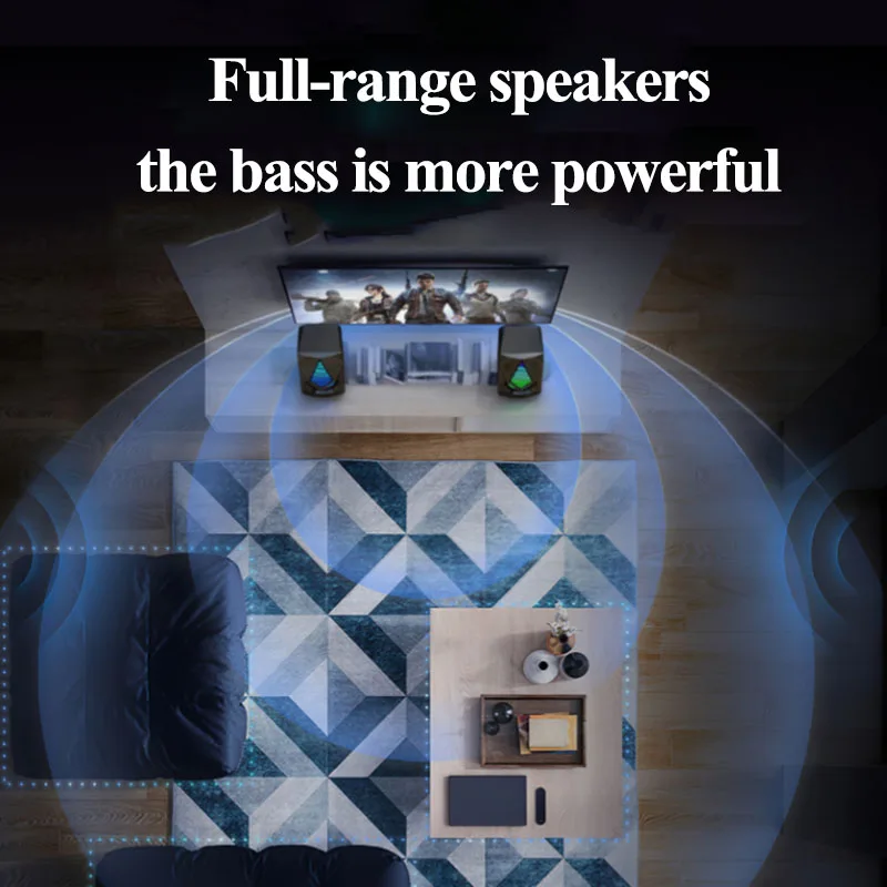 USB Wired Computer Speakers bluetooth speaker column Subwoofer Audio Speaker Multimedia Loudspeaker for Laptop Desktop Phone | Электроника