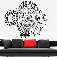 Panther Wall Sticker Jaguar Decal Black Cheetah Home Decor Jungle Hunter Animal Stickers Leopard Bedroom Living Room Decoration