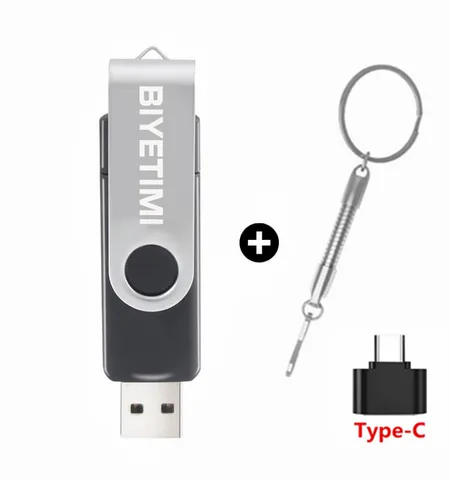 USB-флеш-накопитель Biyetimi, 64 ГБ, otg 2,0, 128 ГБ, 256 ГБ, 16 ГБ, 128 ГБ
