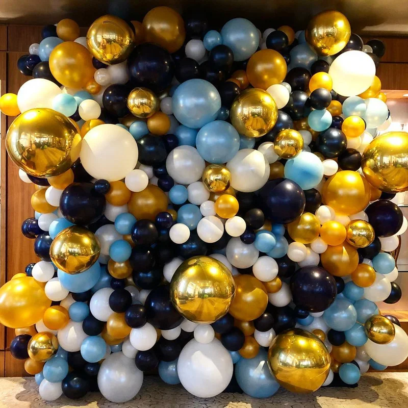 Ночное небо голубой цвет/фотоэлемент украшения для дня рождения взрослых 5/10/12/18