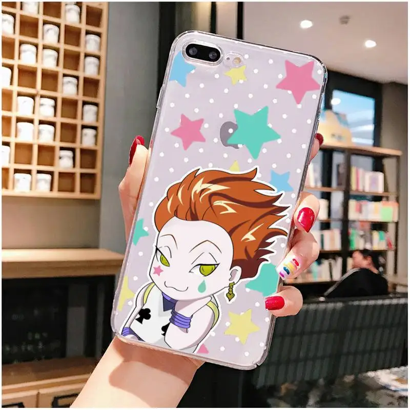 

Hunter x Hunter Phone Case For iPhone X XS MAX 6 6s 7 7plus 8 8Plus 5 5S SE 2020 XR 11 11pro max Clear funda Cover