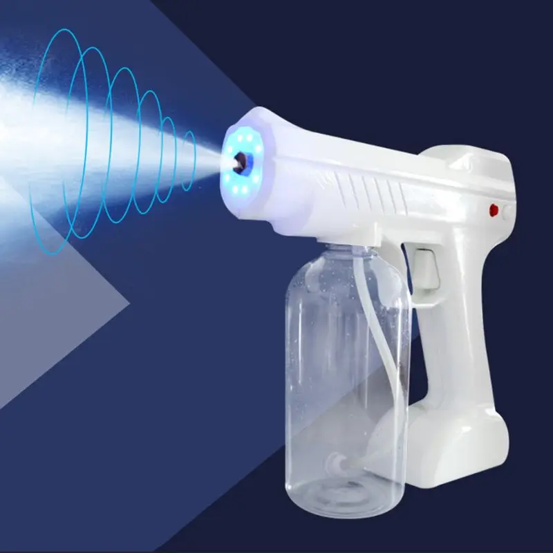 

Handheld Electric Nano Atomization Fogger Cordless Li-ion Battery Disinfection Sprayer Sanitizing Machine