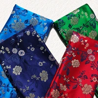 50x70 cm brocade jacquard pattern fabrics by the yard sewing cheongsam doll jacket diy design damask clothing fabric