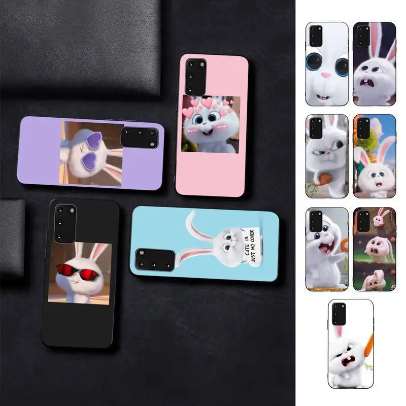 

Cute Cartoon Rabbit Phone Case for Samsung S10 21 20 9 8 plus lite S20 UlTRA 7edge
