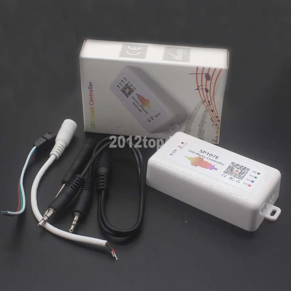 SP107E Bluetooth совместимый светодиодный музыкальный контроллер 960 пикселей экран