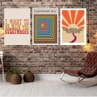Музыкальный постер Fleetwood Mac, Постер группы Gig Rock, винтажная красочная Картина на холсте, настенные картины для гостиной, домашний декор, без рамки