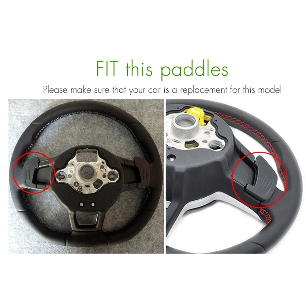 2 шт. автомобильный рычаг переключения передач на руль для VW GOLF GTI R GTD GTE MK7 7 POLO Scirocco