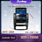 Автомагнитола Kaudiony, 9,7 дюйма, Android 10, для Mercedes Benz Vito, автомобильный Dvd-проигрыватель, GPS-навигация, стерео 4G DSP 2014-2020