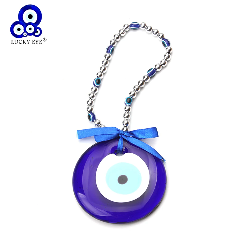 Настенная подвеска LUCKY EYE искусственное стекло синяя украшения для автомобиля